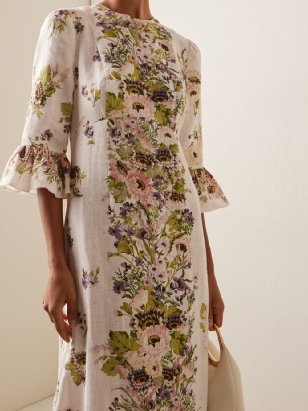 Zimmermann Floral White Maxi Dress - Picture 3 of 5